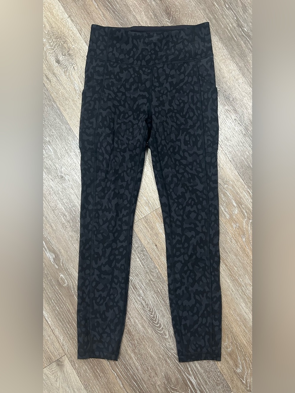 Lululemon Black Animal-Print Women’s Leggings